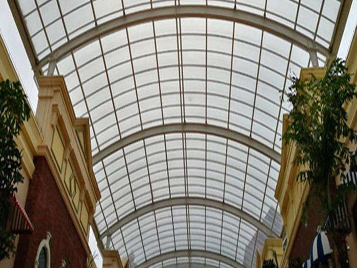 大兴屋面网架顶棚吊装方案